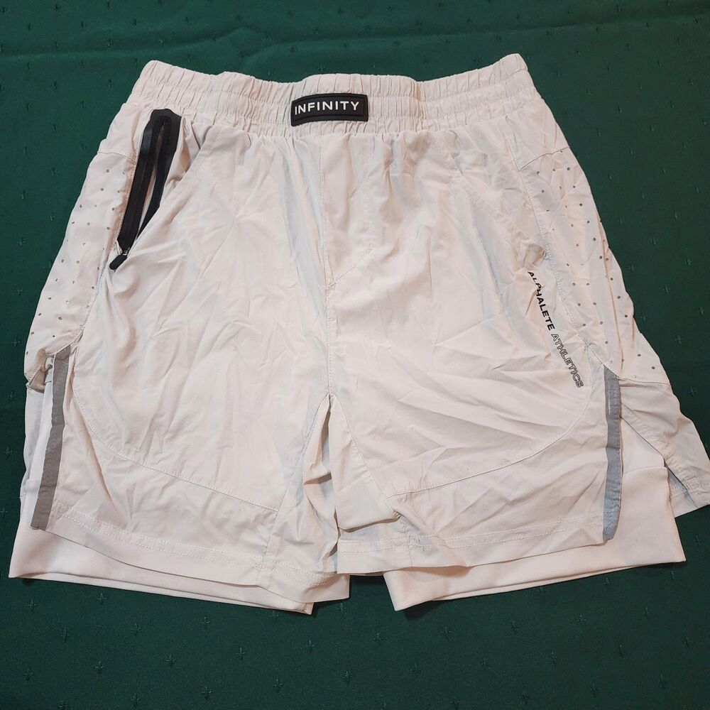 ALPHALETE ATHLETICS Men's Athletic Shorts Infinity Size Small